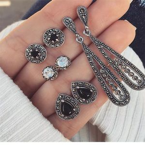 🆕 4 Pair Mixed Boho Tribal Fashion Earrings